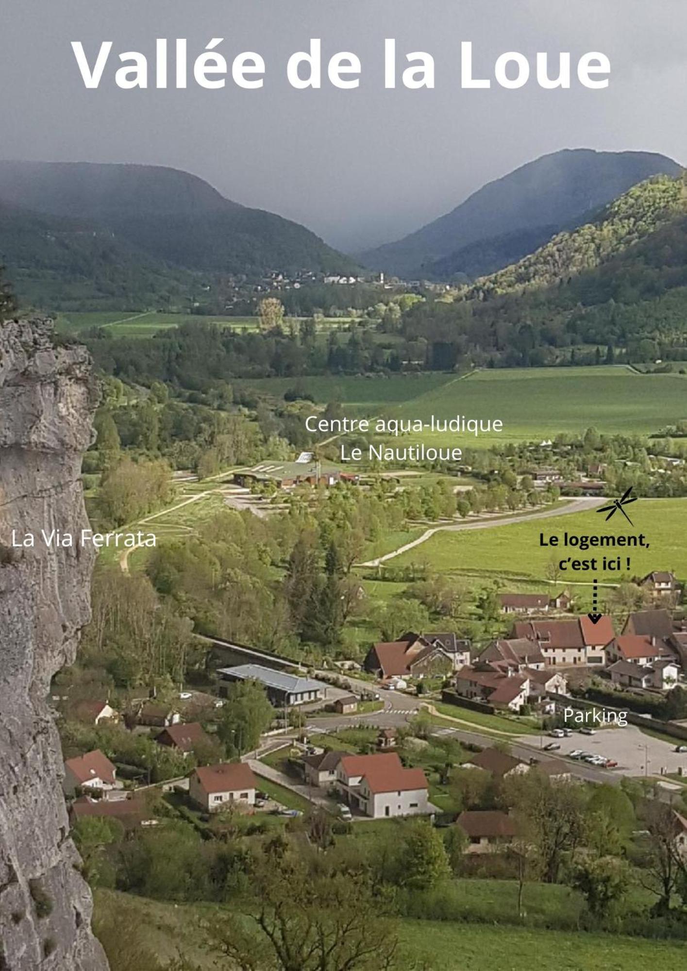 Maison De Vacances - Vue Panoramique Riviere Орнан Екстериор снимка